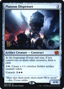Platoon Dispenser (PRE-036)  Foil - The Brothers' War Promos