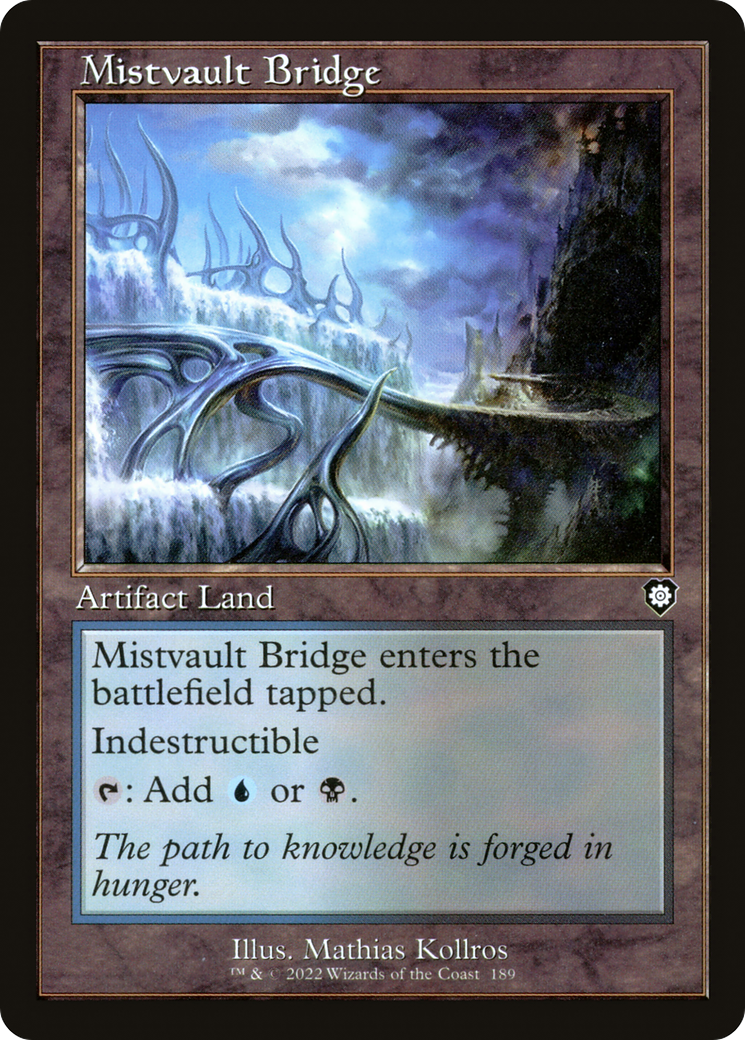 Mistvault Bridge (Retro Frame) (BRC-189)  - The Brothers' War Commander