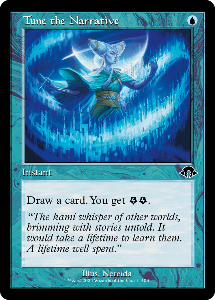 Tune the Narrative (Retro Frame) (MH3-403)  - Modern Horizons 3