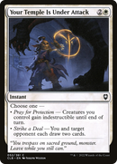 Your Temple Is Under Attack (CLB-052) - Commander Legends: Battle for Baldur's Gate