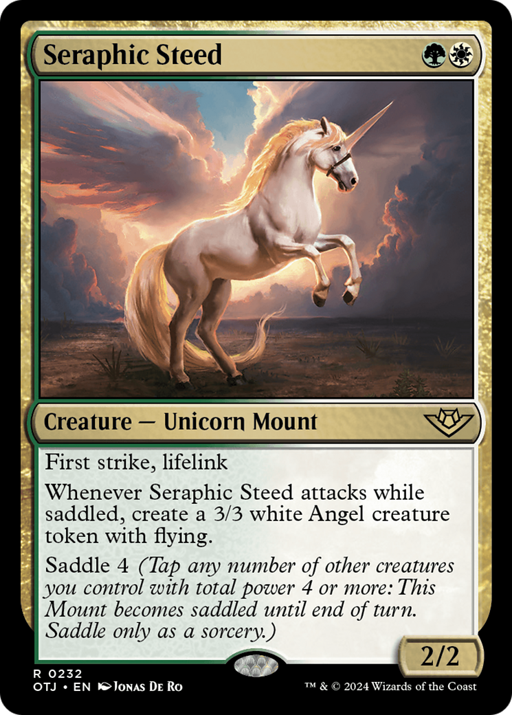 Seraphic Steed (OTJ-232)  - Outlaws of Thunder Junction
