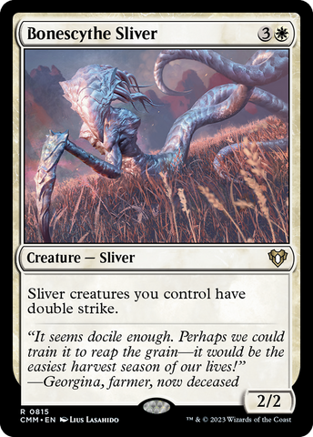Bonescythe Sliver (CMM-815)  - Commander Masters
