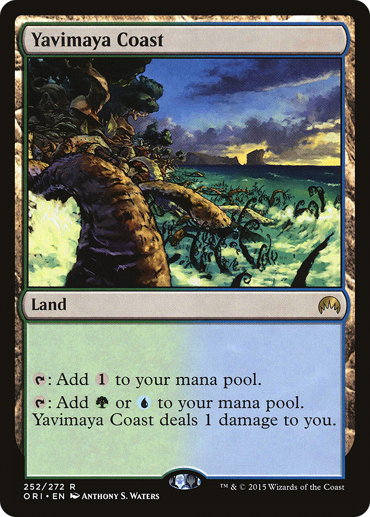 Yavimaya Coast (ORI-252)  - Magic Origins
