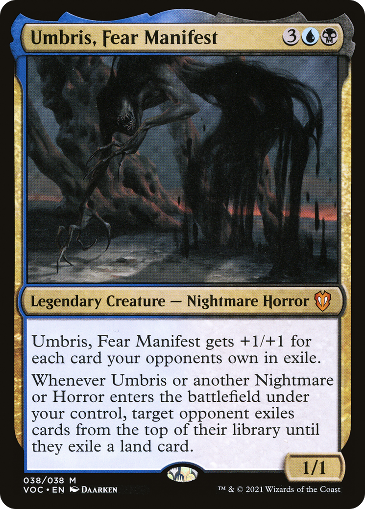 Umbris, Fear Manifest (VOC-038)  - Crimson Vow Commander