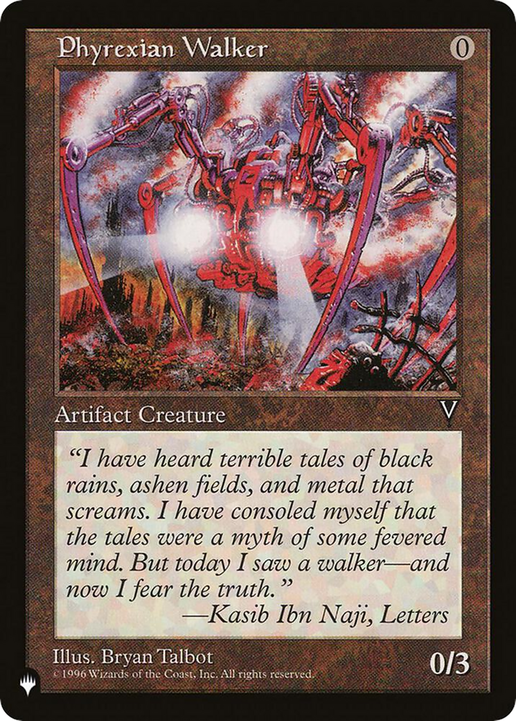 Phyrexian Walker (LIST-)  - The List