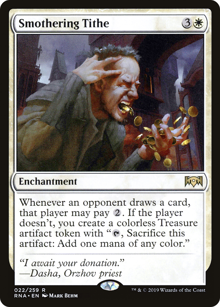 Smothering Tithe (RNA-022)  - Ravnica Allegiance