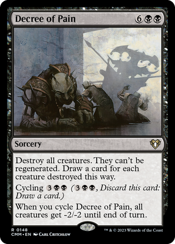 Decree of Pain (CMM-148)  - Commander Masters