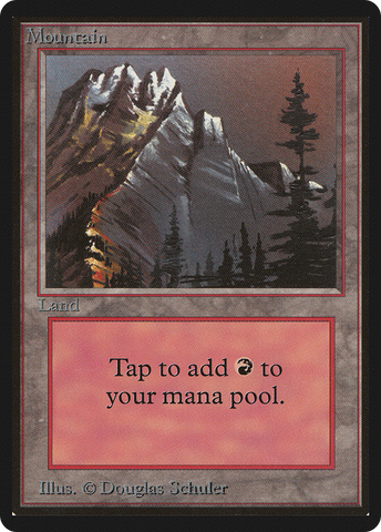 Mountain (A) (LEB-)  - Limited Edition Beta