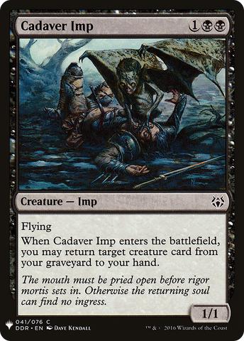 Cadaver Imp (LIST-DDR-41)  - The List