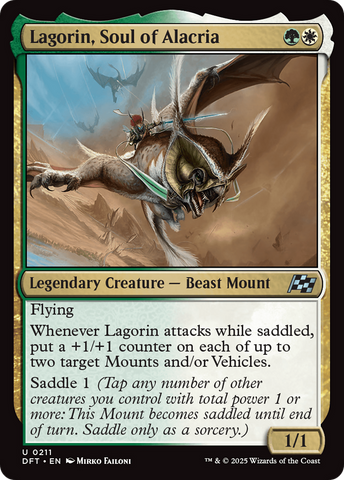 Lagorin, Soul of Alacria (DFT-211)  Foil - Aetherdrift