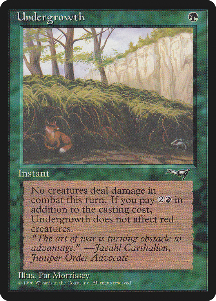 Undergrowth (ALL-088)  - Alliances