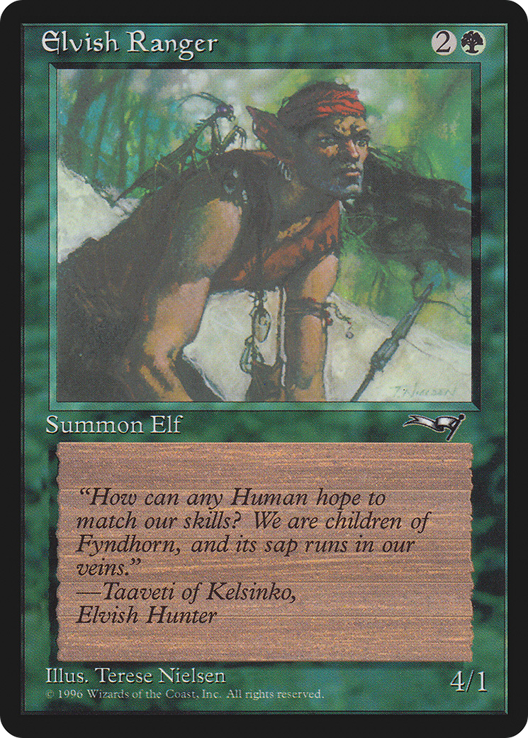Elvish Ranger (Male) (ALL-068)  - Alliances