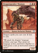 Dragonspeaker Shaman (AFC-330) - Adventures in the Forgotten Realms Commander