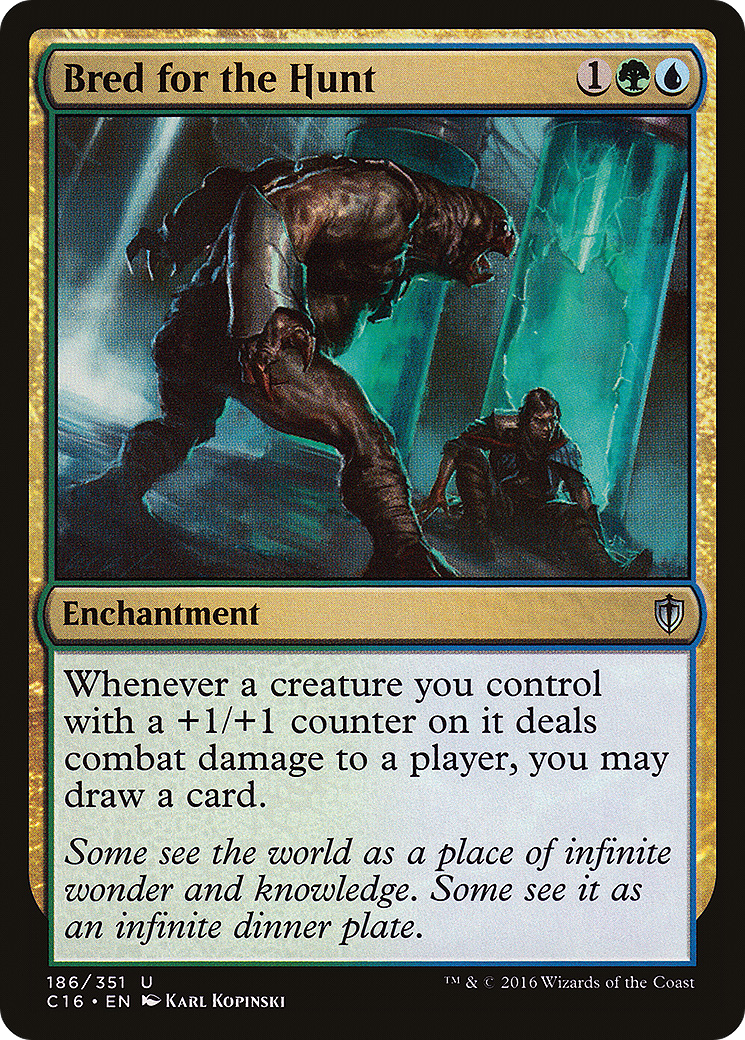 Bred for the Hunt (C16-186)  - Commander 2016