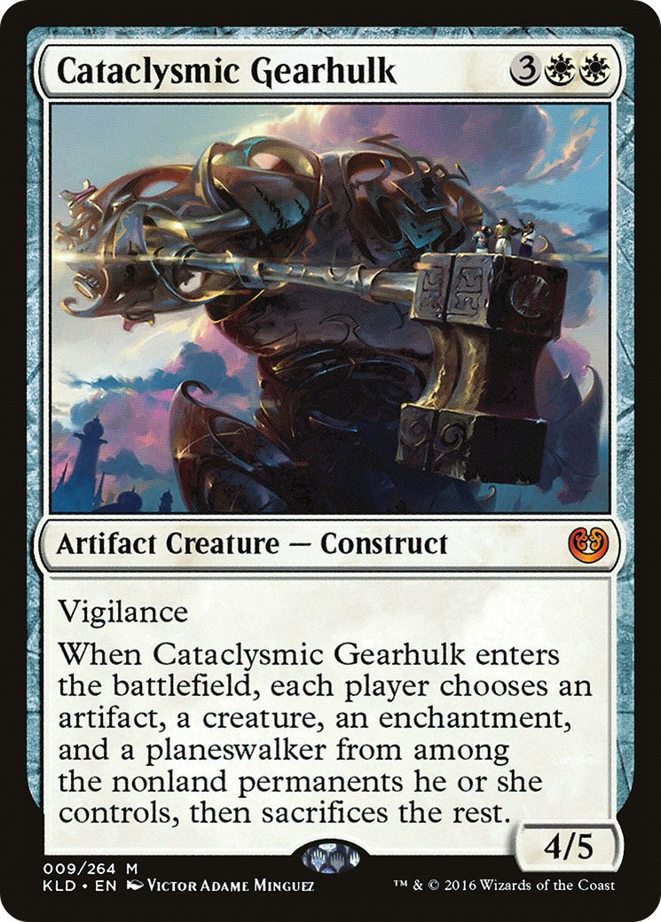 Cataclysmic Gearhulk (KLD-009)  - Kaladesh