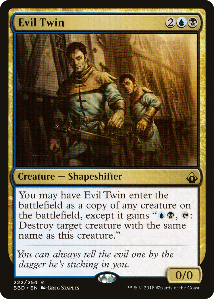 Evil Twin (BBD-222)  Foil - Battlebond