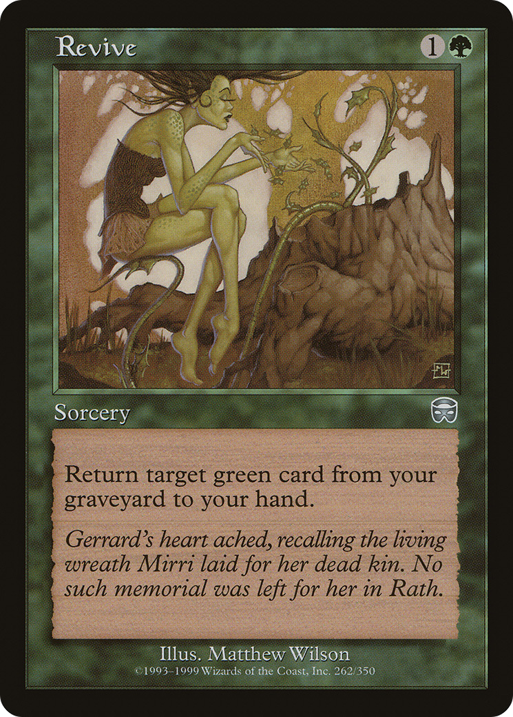 Revive (MMQ-262)  - Mercadian Masques