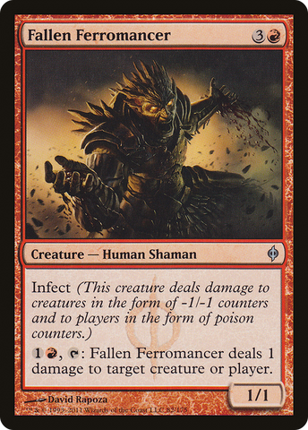 Fallen Ferromancer (NPH-082)  - New Phyrexia