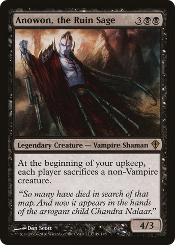 Anowon, the Ruin Sage (WWK-049)  Foil - Worldwake
