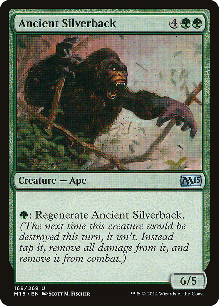 Ancient Silverback (M15-168)  Foil - Magic 2015
