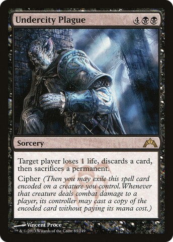 Undercity Plague (GTC-083)  - Gatecrash