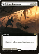 Ondu Inversion (Extended Art) (ZNR-321)  Foil - Zendikar Rising: (Extended Art)