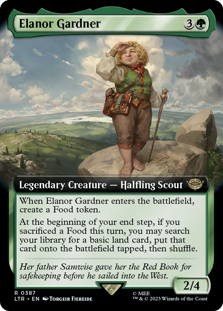 Elanor Gardner (Extended Art) (LTR-387)  - The Lord of the Rings: Tales of Middle-earth: (Extended Art)