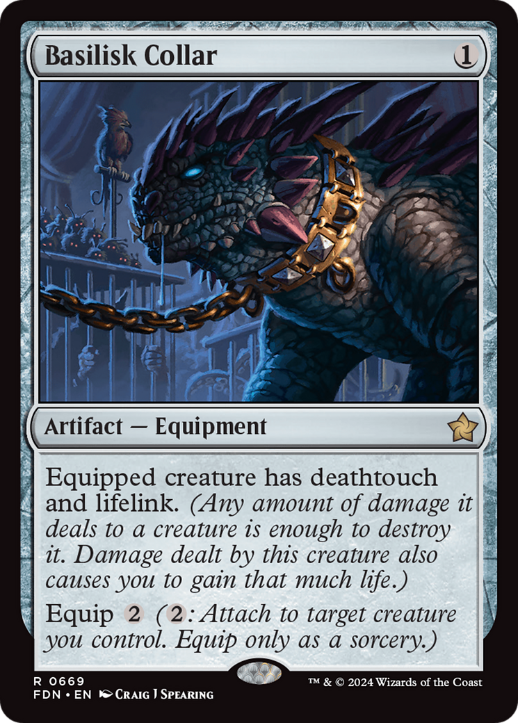 Basilisk Collar (FDN-669)  - Foundations