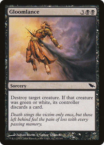 Gloomlance (SHM-067)  Foil - Shadowmoor