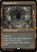 Valgavoth's Lair (Showcase) (DSK-327)  Foil - Duskmourn: House of Horror: (Showcase)