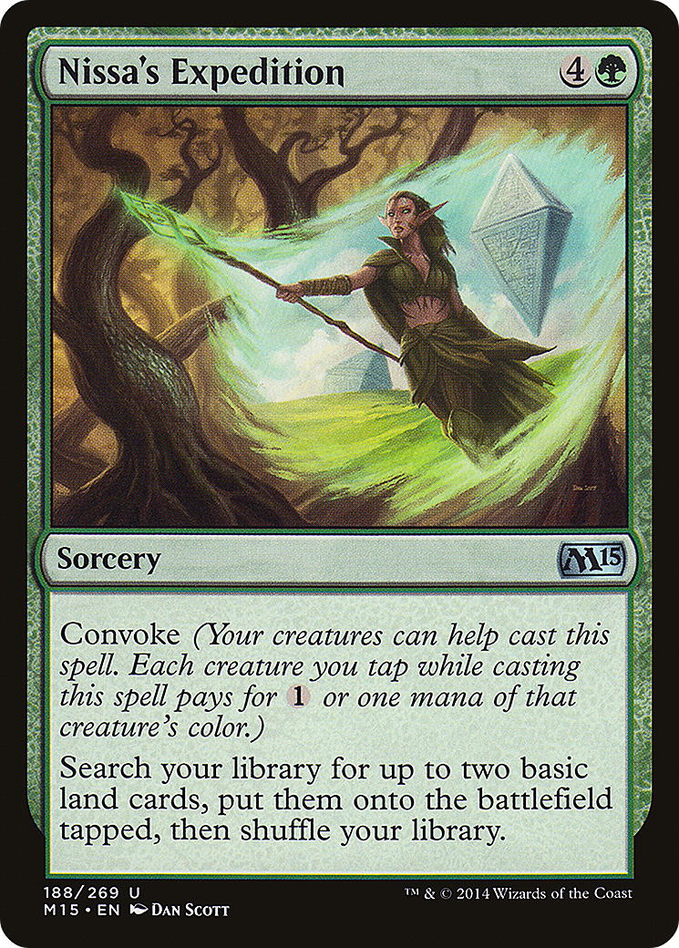 Nissa's Expedition (M15-188)  - Magic 2015