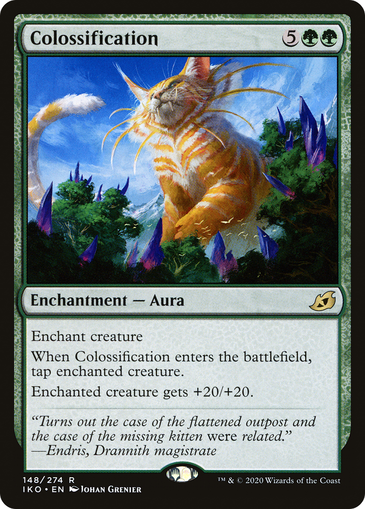 Colossification (IKO-148)  Foil - Ikoria: Lair of Behemoths