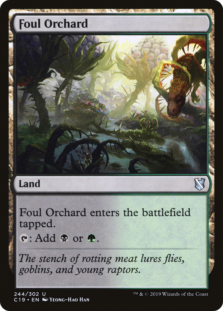 Foul Orchard (C19-244)  - Commander 2019