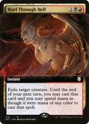 Hurl Through Hell (Extended Art) (AFC-318) - Adventures in the Forgotten Realms Commander