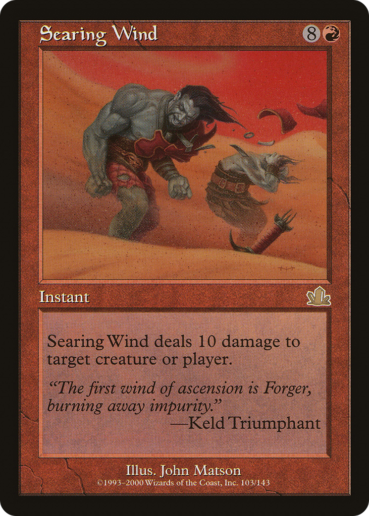 Searing Wind (PCY-103)  Foil - Prophecy