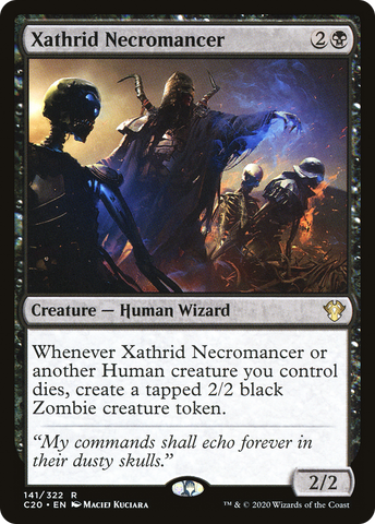 Xathrid Necromancer (C20-141)  - Commander 2020
