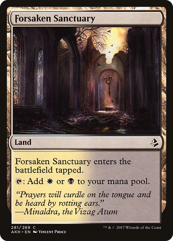 Forsaken Sanctuary (AKH-281)  - Amonkhet