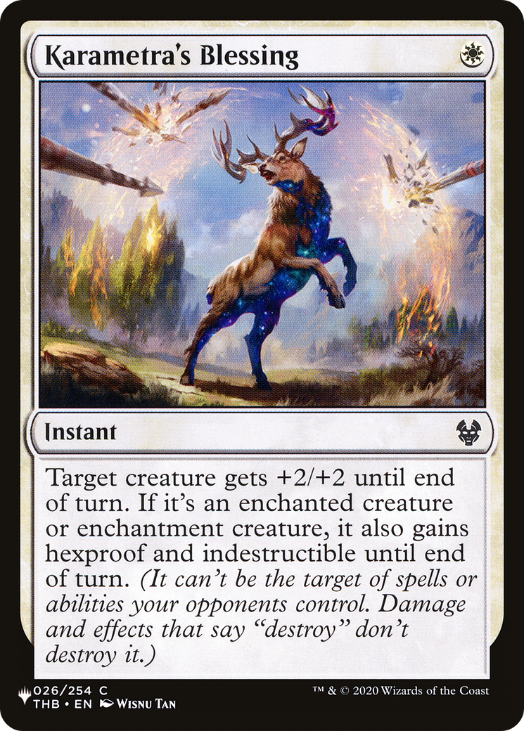 Karametra's Blessing (LIST-THB-26)  - The List