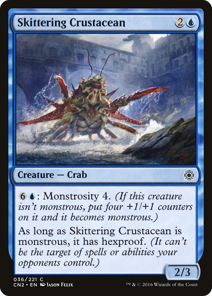 Skittering Crustacean (CN2-036)  Foil - Conspiracy: Take the Crown