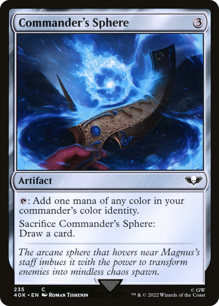 Commander's Sphere (235) (40K-235)  - Warhammer 40,000 Commander