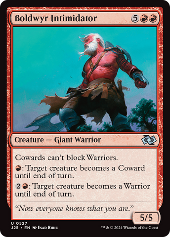 Boldwyr Intimidator (J25-527)  - Foundations Jumpstart
