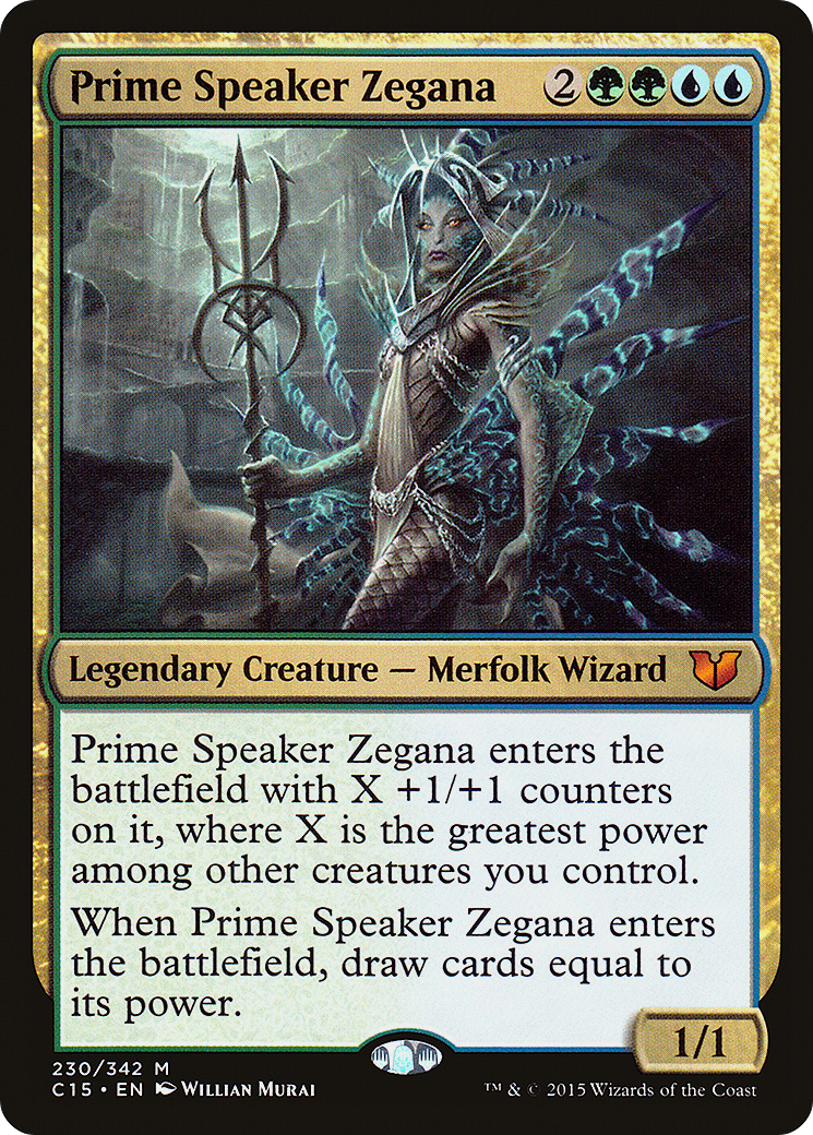 Prime Speaker Zegana (C15-230)  - Commander 2015