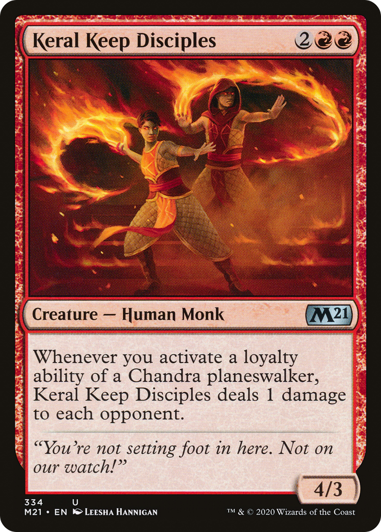 Keral Keep Disciples (M21-334)  - Core Set 2021