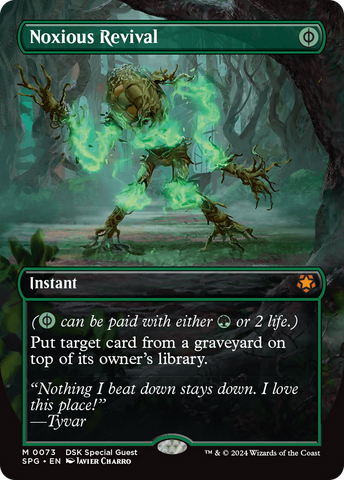 Noxious Revival (Borderless) (SPG-073)  Foil - Special Guests