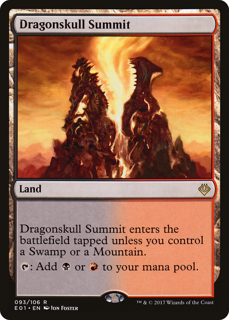 Dragonskull Summit (AC2-093)  - Archenemy: Nicol Bolas