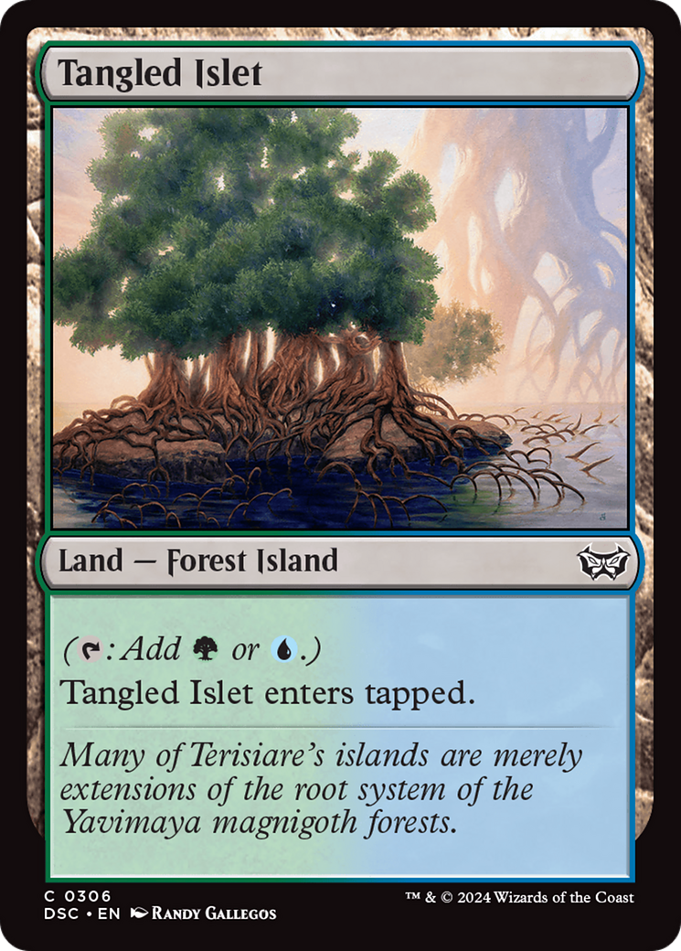 Tangled Islet (DSC-306)  - Duskmourn: House of Horror Commander