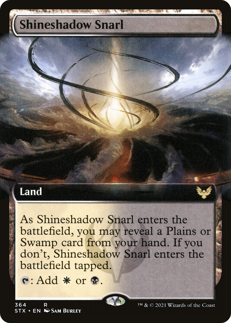 Shineshadow Snarl (Extended Art) (STX-364) - Strixhaven: School of Mages: (Extended Art)