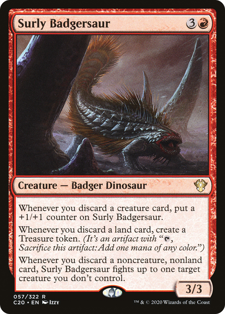 Surly Badgersaur (C20-057)  - Commander 2020