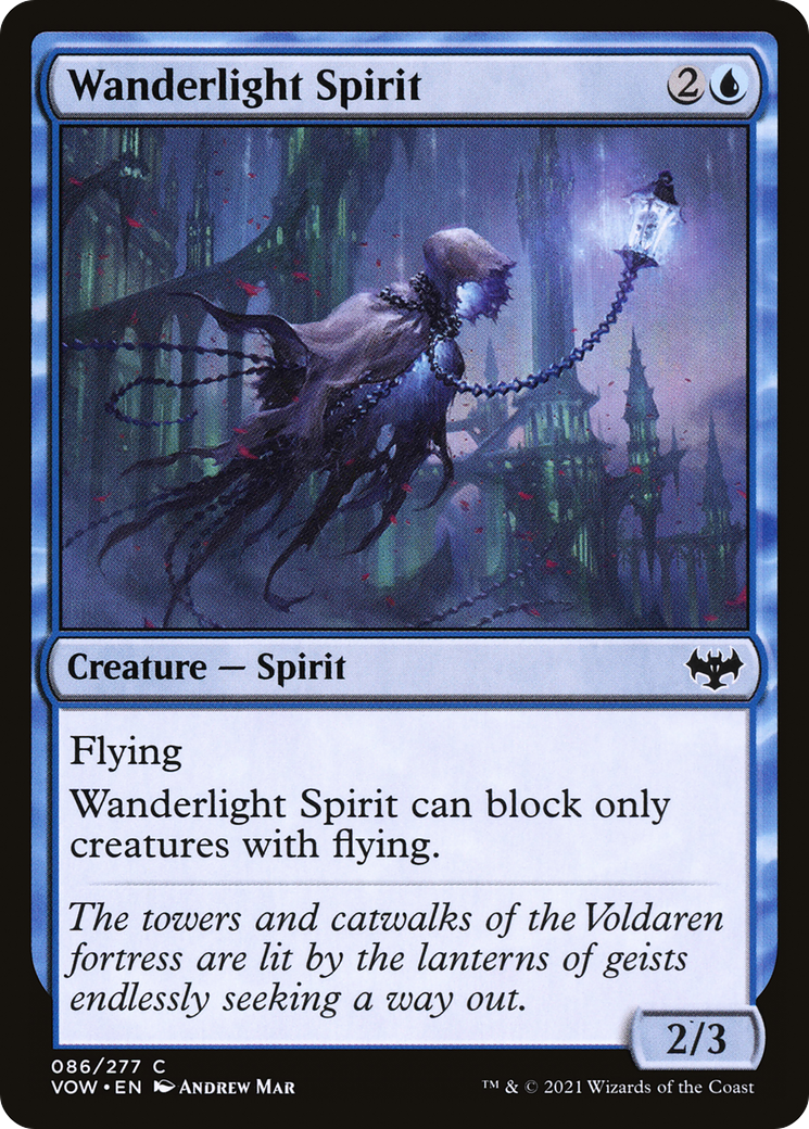 Wanderlight Spirit (VOW-086)  - Innistrad: Crimson Vow