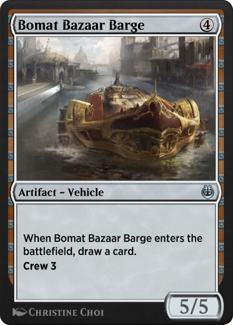 Bomat Bazaar Barge (KLR-224)  - Kaladesh Remastered